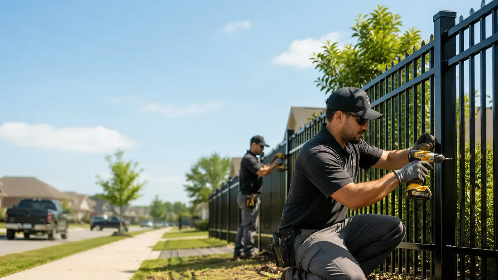 Metal Fence Installation in Danville, GA